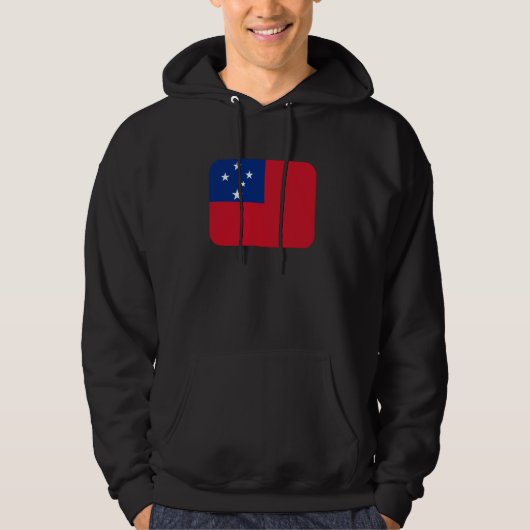 Vlag Samoa Hoodie (Voorkant)
