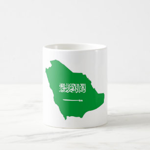 vlag saudi - arabië - symbool koffiemok