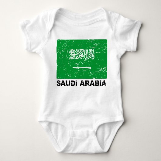  vlag Saudia Arabië Romper (Voorkant)