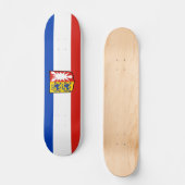 Vlag Schleswig-Holstein Skateboard (Voorkant)