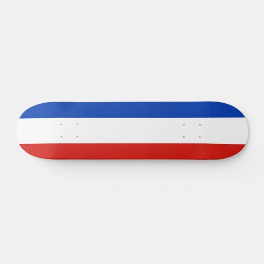 Vlag Schleswig-Holstein Skateboard (Horizontaal)