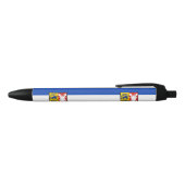 Vlag Schleswig-Holstein Zwarte Ink Pen (Bovenkant)