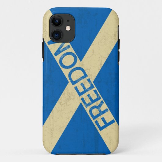 Vlag Schotland Freedom Case-Mate iPhone Case (Achterkant)