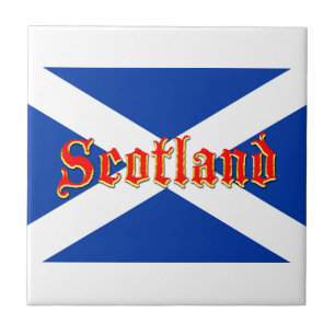 Vlag Schotland Saltire - Afbeelding van hoge kwali Tegeltje