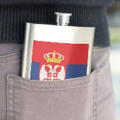vlag Servië Flacon (Voorbeeld)