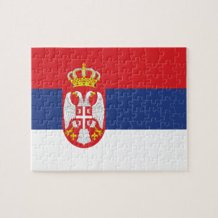 vlag Servië Legpuzzel