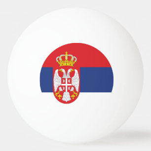 vlag Servië Pingpongballen