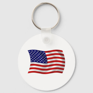 Vlag Sleutelhanger Verenigde Staten van Amerika (V