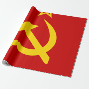Vlag Sovjet-Unie Cadeaupapier