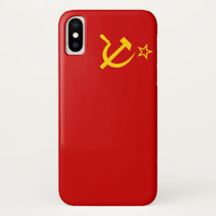Vlag Sovjet-Unie iPhone X Hoesje