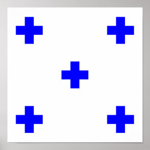 vlag symbool zeemijl zeemijl poster