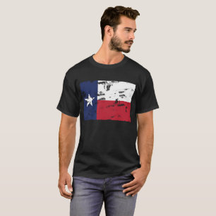 Vlag T-Shirt bij de Amerikaanse vlag voor noodsit