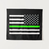 Vlag ter ondersteuning van slijmmeesters wandkleed (Voorkant (horizontaal))