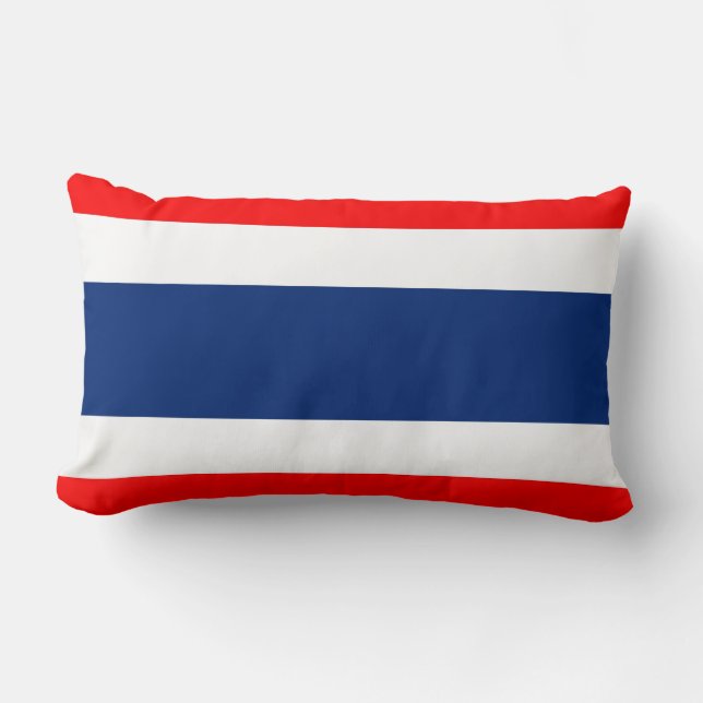 vlag thailand kussen (Voorkant)