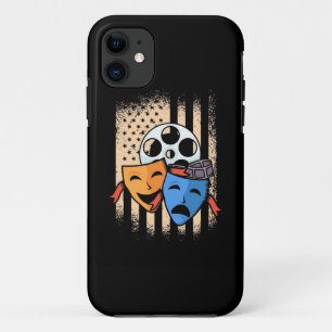 Vlag theater Actor America iPhone 11 Hoesje