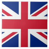 Vlag Tile Verenigd Koninkrijk Tegeltje (Voorkant)