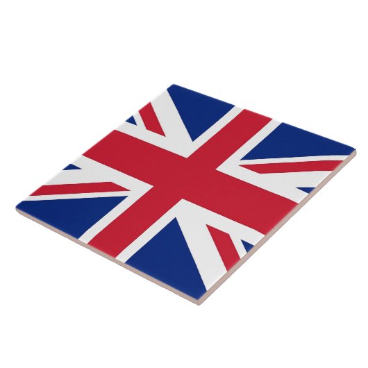 Vlag Tile Verenigd Koninkrijk Tegeltje (Zijkant)