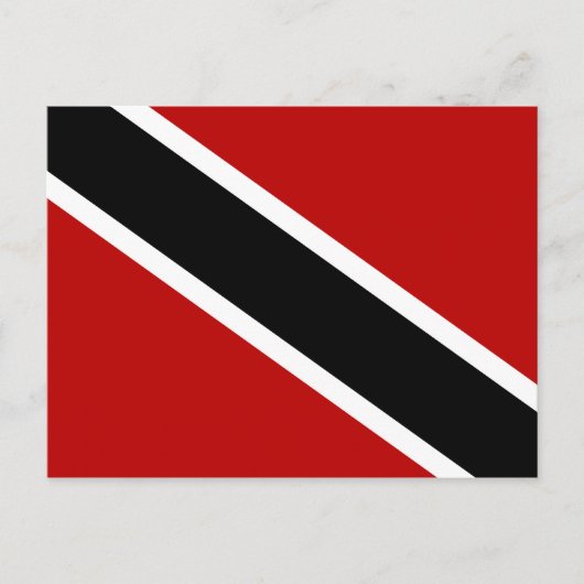 Vlag Trinidad en Tobago Briefkaart (Voorkant)