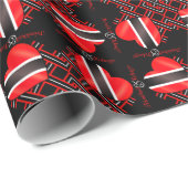 Vlag Trinidad en Tobago Cadeaupapier (Rol Hoek)