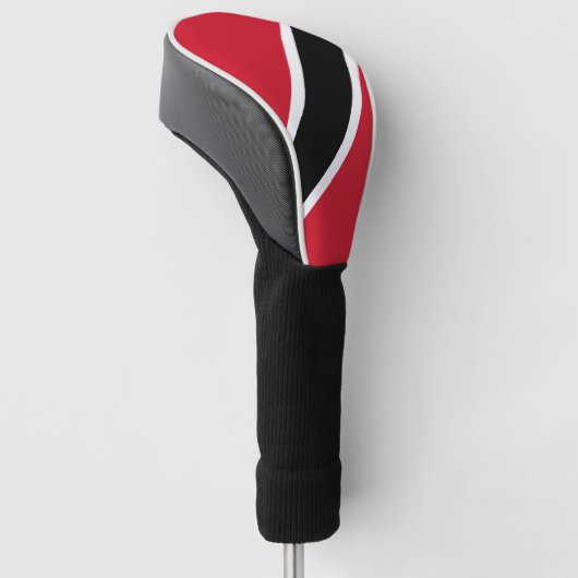 Vlag Trinidad en Tobago Golfheadcover (Schuin)