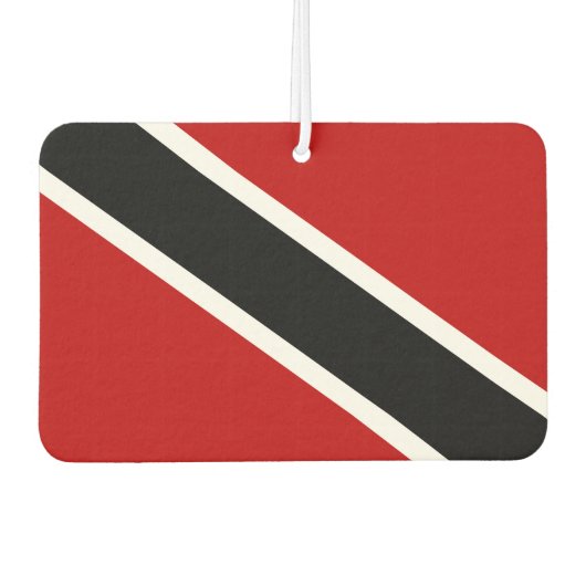 Vlag Trinidad en Tobago Luchtverfrisser (Voorkant)