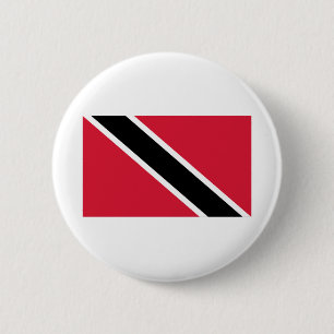 Vlag Trinidad en Tobago Ronde Button 5,7 Cm