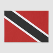 Vlag Trinidad en Tobago Tissuepapier (Voorkant)