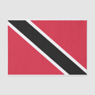 Vlag Trinidad en Tobago Tissuepapier