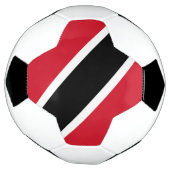 vlag trinidad en tobago voetbal (Gedraaid)