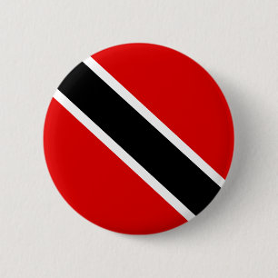 Vlag Trinidad Tobago Ronde Button 5,7 Cm