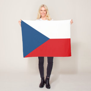 vlag Tsjechië Fleece Deken
