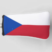 vlag Tsjechië Golfheadcover (Voorkant)