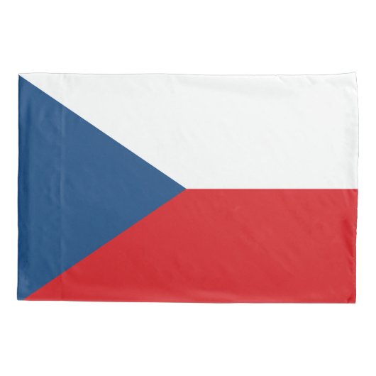 vlag Tsjechië Kussensloop (Achterkant)