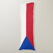vlag Tsjechië Lichaamskussen (Voorkant Verticaal)