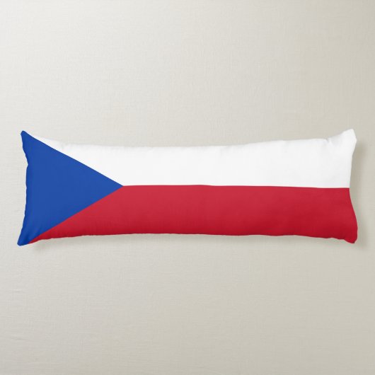vlag Tsjechië Lichaamskussen (Voorkant)
