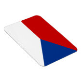 vlag Tsjechië Magneet (Rechterzijde)