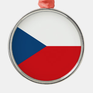 vlag Tsjechië Metalen Ornament