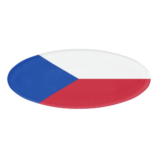 vlag Tsjechië Naambadge (Voorkant)
