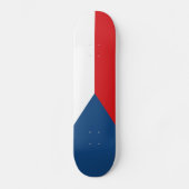 vlag Tsjechië Skateboard (Voorkant)