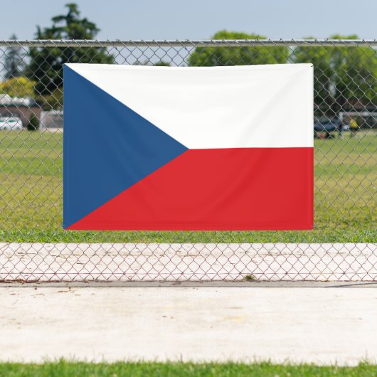 vlag Tsjechië Spandoek (Insitu)