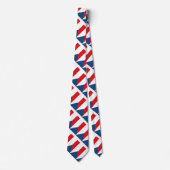 vlag Tsjechië Stropdas (Voorkant)