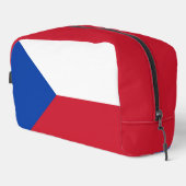 vlag Tsjechië Toilettasje (Rechterhoek)