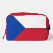 vlag Tsjechië Toilettasje (Achterkant)