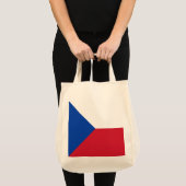 vlag Tsjechië Tote Bag (Voorkant (product))
