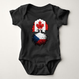 Vlag Tsjechische Canadese bomen Romper