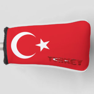 vlag Turkije Golfheadcover