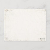  vlag uit Japan Briefkaart (Achterkant)