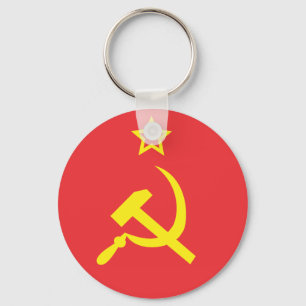 Vlag USSR Sleutelhanger