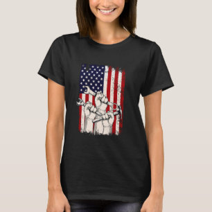 Vlag Vakbekwame Werknemer - Dag van de Arbeid Vakb T-shirt