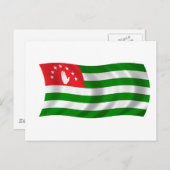 Vlag van Abchazië Briefkaart (Voorkant / Achterkant)
